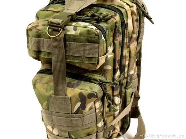 Mochila Tática MOLLE Combat Zone Compact Assault 25l Estilo multicam — Sacos & Mochilas — Airsoft Market PT