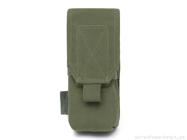 Pouch Magazine Pouch M4 Warrior Assault Single de Doble Capacidade 5.56 verde od — Coletes & Rigs — Airsoft Market PT