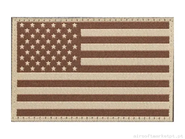 Parche Tela Clawgear Bandera EUA tan — Patches & Decoração — Airsoft Market PT