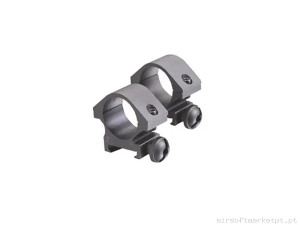 Anillas 25mm bajas — Miras & Ópticas — Airsoft Market PT