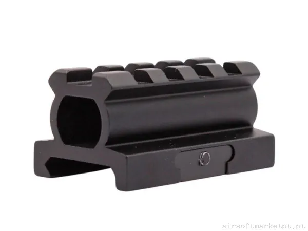 Elevaris Arsenic bajo 5 huecos metálico as4128 negro — Miras & Ópticas — Airsoft Market PT