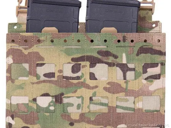 Pouch Magazine Pouch Doble 7.62 Warrior Assault Laser Cut Dfp Kangaroo Pouch Insert multicam — Coletes & Rigs — Airsoft Market PT