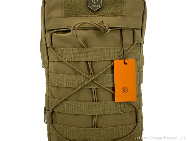 Mochila Tática Conquer Mt Zip coyote Brown — Sacos & Mochilas — Airsoft Market PT