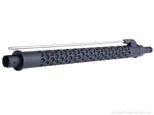 Externo Quebra-chamas MWS Angry Gun 13.7" Kac Style negro — Acessórios & Componentes — Airsoft Market PT