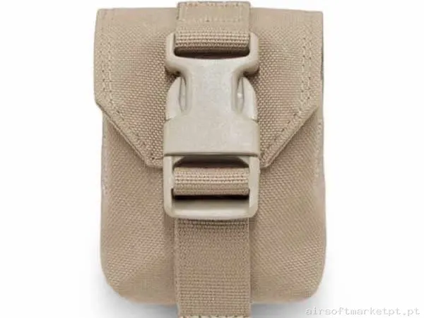 Pouch Portagranada Warrior Assault Single Frag Grenade Gen.2 coyote tan — Coletes & Rigs — Airsoft Market PT