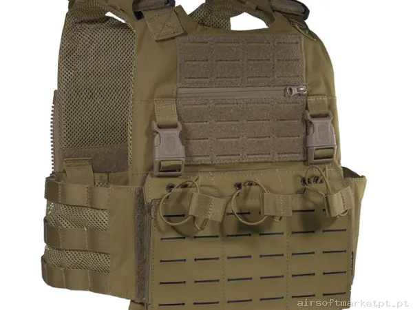Chaleco Corso Drake MK2 Coyote — Coletes & Rigs — Airsoft Market PT