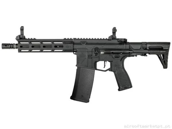 Réplica AEG M4 Evolution Ghost S Emr PDW Carbontech negra — Rifles de Assalto (AR/M4/AK) — Airsoft Market PT