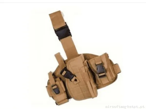 Coldre Perna Compuesta ACM Tan — Acessórios & Componentes — Airsoft Market PT