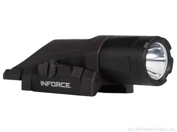 Lanterna Tática Inforce Wml White Gen 3 negra — Lanternas & Lasers — Airsoft Market PT