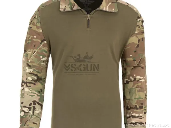 Camiseta Combate Invader Gear - multicam original - L — Vestuário (Fardas) — Airsoft Market PT
