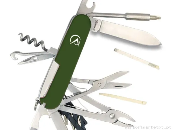 Canivete Multiuso Albainox Aço Inoxidável 6.7cm para Camping 11132 — Ferramentas — Airsoft Market PT