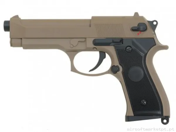 Beretta M92F CM126 Cyma Tan — Pistolas — Airsoft Market PT