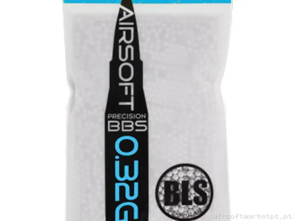 BBs 0.32g Bls Precisão BBs 1kg Brancas — Munição (BBs) — Airsoft Market PT