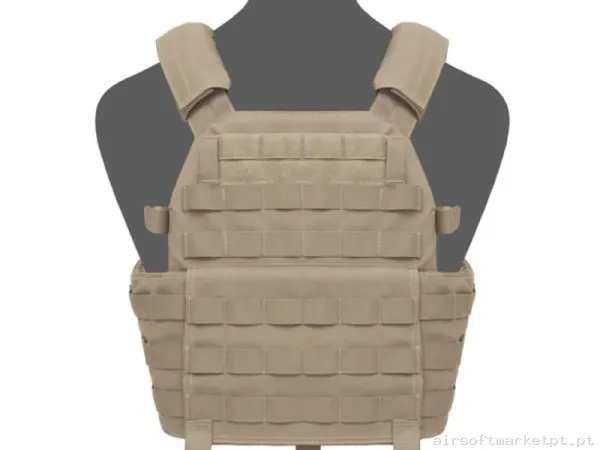 Colete Dcs Porta Placas Warrior Assault Releasable coyote tan — Coletes & Rigs — Airsoft Market PT