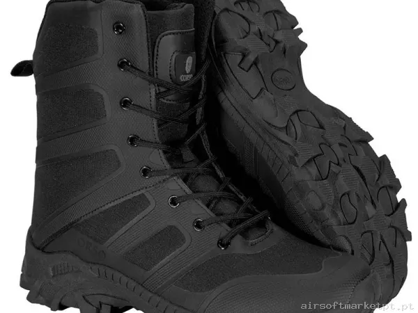 Bota Corso Bandit 8” Negra - 45 — Calçado — Airsoft Market PT