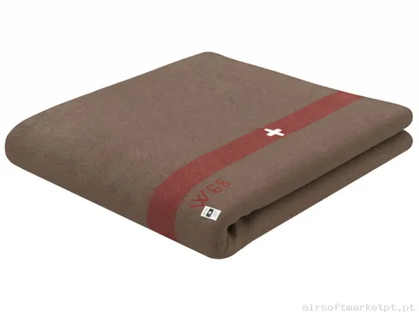 Manta Táctica Mil-Tec Wooldecke Suíça 200x140cm marron — Outros — Airsoft Market PT