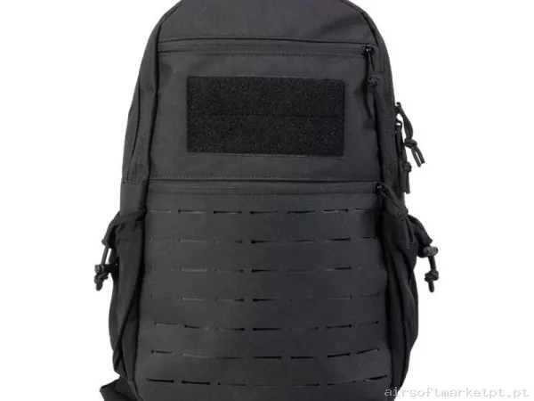 MOCHILA MOLLE DELTA TACTICS RAIDER CORTE LÁSER 25L NEGRA — Sacos & Mochilas — Airsoft Market PT