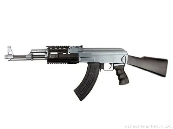 AK47 CM028 Tactical Cyma Preto — Rifles de Assalto (AR/M4/AK) — Airsoft Market PT
