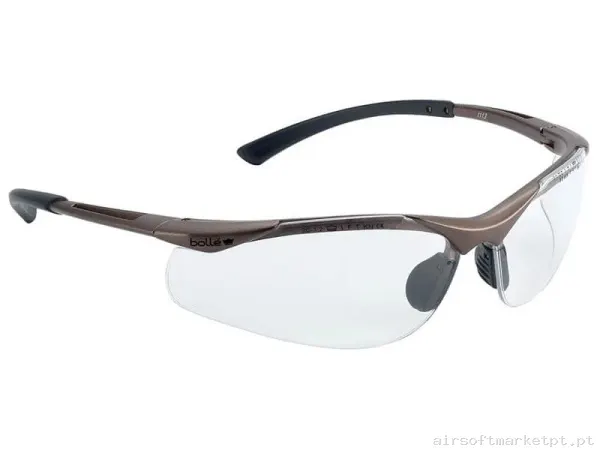 Óculos Bolle Contour Clear Transparente — Proteção Ocular & Facial — Airsoft Market PT