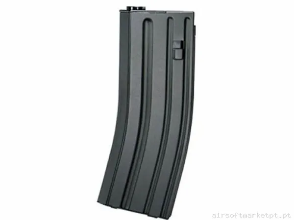 CARGADOR MIDCAP M4 SOPMOD NEXT GEN TOKYO MARUI 82 BBS METALICO NEGRO — Carregadores / Magazines — Airsoft Market PT