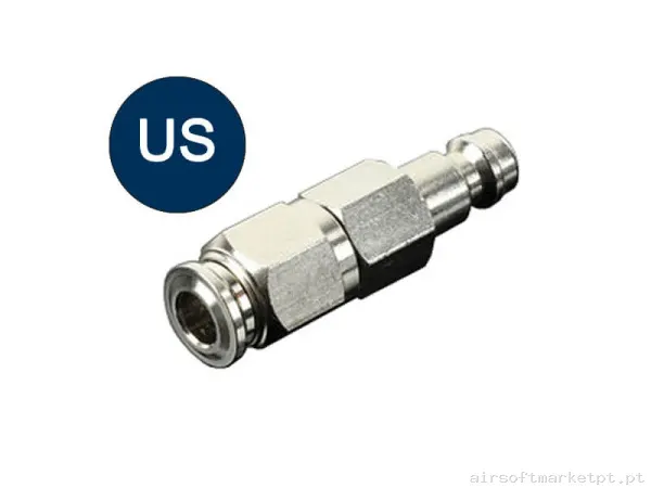 Conector de Ajuste QD HPA Gate 6mm Us — HPA & Linhas — Airsoft Market PT