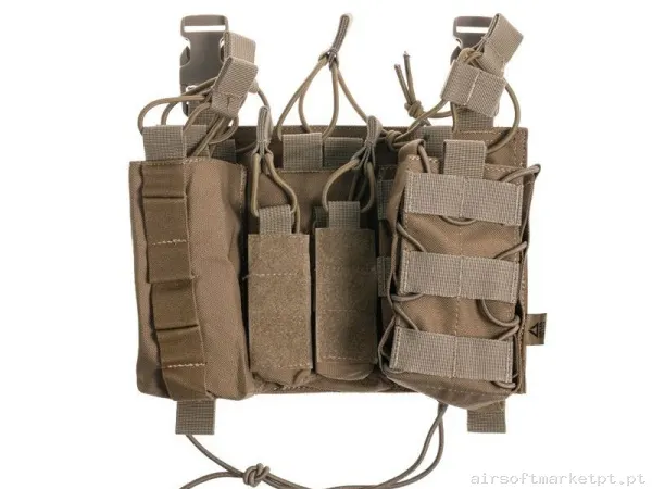 PANEL ASALTO FORCE MK1 DELTA TACTICS COYOTE — Coletes & Rigs — Airsoft Market PT