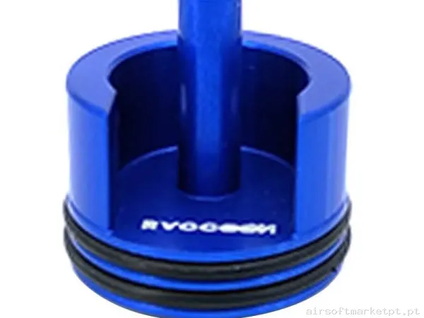 Interno Cabeça Cilindro Ver.3 Raccoon Rh002 Short Pad on the Button Alumínio azul — Peças Internas (AEG) — Airsoft Market PT