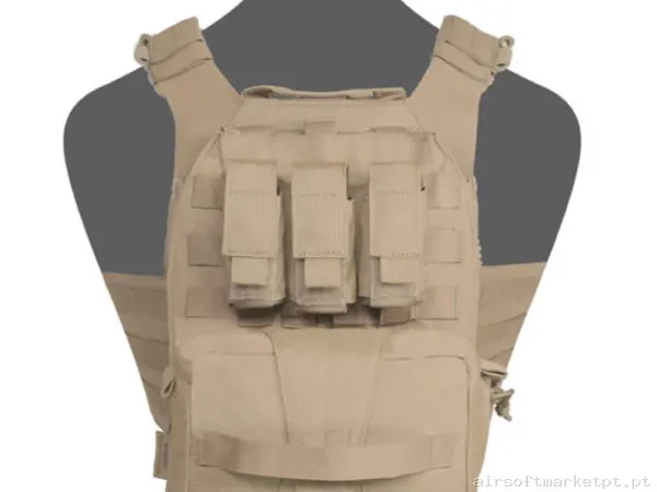 Painel Traseiro Guerreiro Assalto Assaulters Abp Mk1 coyote tan — Coletes & Rigs — Airsoft Market PT