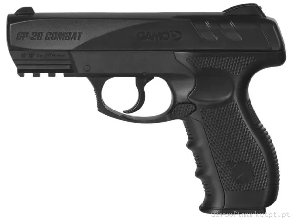 Airgun CO2 4.5mm Pistola Gamo GP-20 Combat negra — Pistolas — Airsoft Market PT