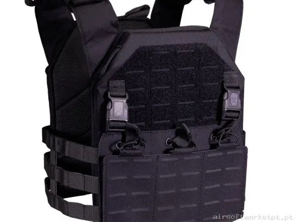 Chaleco Corso Drake MK3 Negro — Coletes & Rigs — Airsoft Market PT