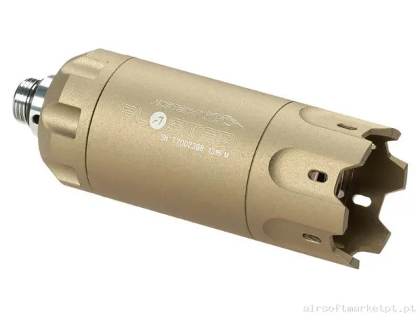 Externo Supressor Trazador Acetech Blaster tan (Simulador de Fogonazo) — Acessórios & Componentes — Airsoft Market PT