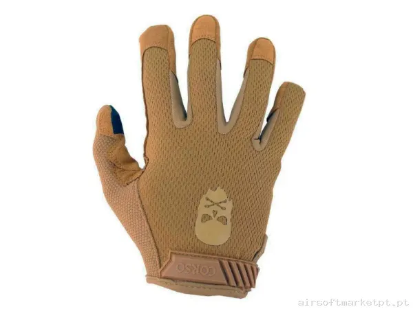 GUANTE CORSO SKULL MK2 COYOTE - L — Gear Táctico — Airsoft Market PT
