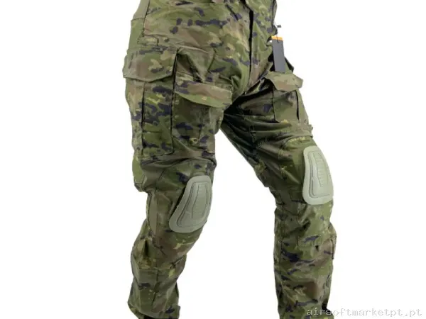 PANTALON COMBATE CONQUER G3M PANT BOSCOSO PIXELADO — Vestuário (Fardas) — Airsoft Market PT