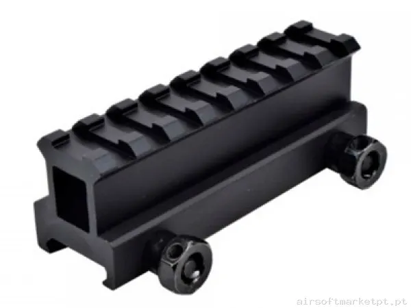 Elevador Trilho Weaver 1 polegada 8 ranhuras JS Tactical — Peças Internas (AEG) — Airsoft Market PT