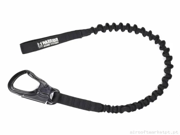 Correa Táctica Lifeline Warrior Assault Tango Personal Retention Lanyard preta — Gear Táctico — Airsoft Market PT