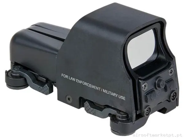 Mira Holográfica vermelho/Verde Aim-O 553 negra — Miras & Ópticas — Airsoft Market PT