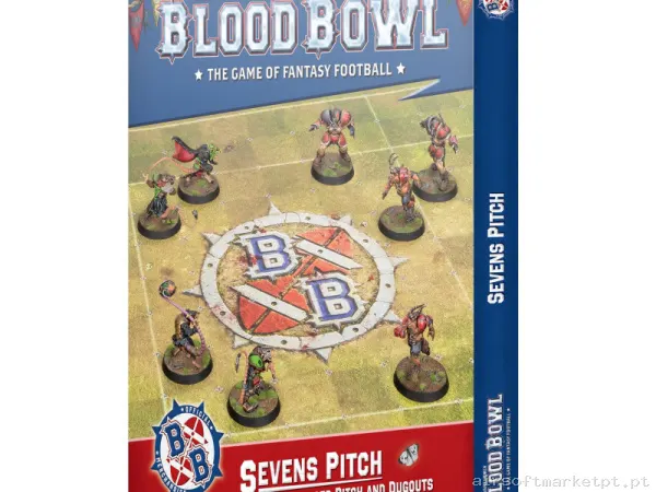 Blood Bowl Sietes: campo y banquillos de doble cara — Outros — Airsoft Market PT
