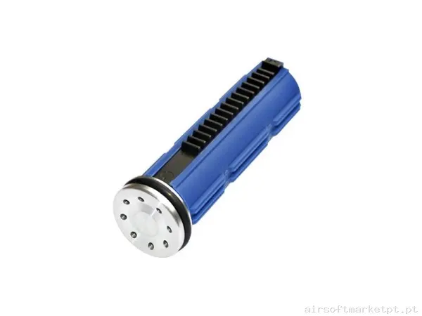 Pistón SHS 15 dientes metálicos + cabeza de pistón — Peças Internas (AEG) — Airsoft Market PT