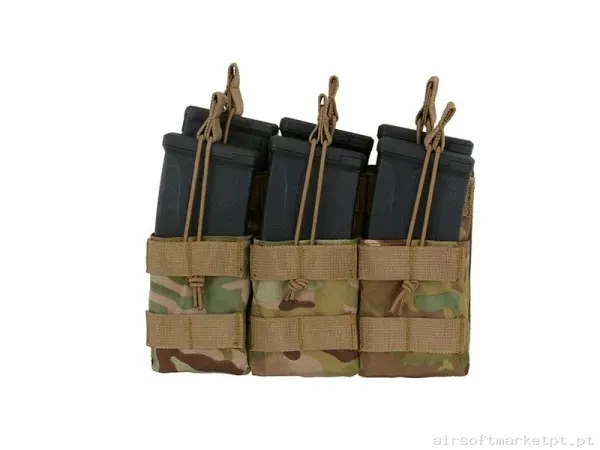 Pouch Cargador Triple M4 Molle Multicam — Coletes & Rigs — Airsoft Market PT