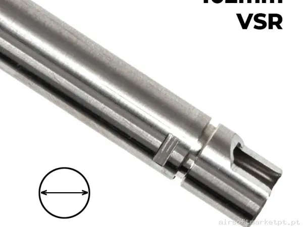 Interno Cano Precisión VSR 6.01 102mm Lambda One GBB for Tokyo Marui Glock 34 — Peças Internas (AEG) — Airsoft Market PT