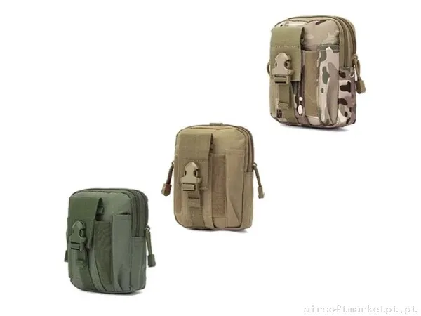 Pouch Con Cremallera Deluxe Molle - Tan — Coletes & Rigs — Airsoft Market PT