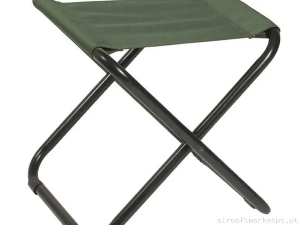 Cadeira de Camping Dobrável Mil-Tec sem Encosto verde od — Outros — Airsoft Market PT