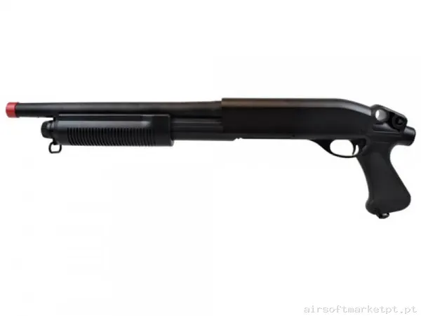 Réplica Mola Shotgun M870 Cyma Cm351m Full Metal negra — Shotguns — Airsoft Market PT