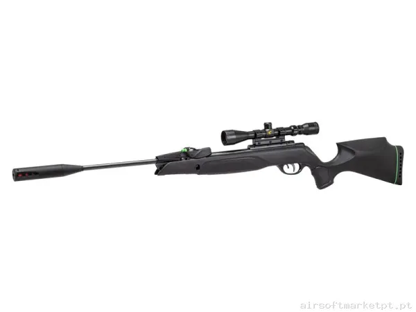 Airgun Gas Pistón 5.5mm Carabina Gamo Swarm Magnum Pro 10x Igt Mach 1 Gen 3i 24j con Mira telescópica 3-9X40 negra — Rifles de Assalto (AR/M4/AK) — Airsoft Market PT