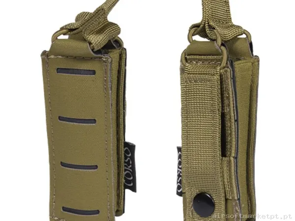 Pouch Corso Cargador Pistola Simple Dagger Mk1 Laser Coyote — Coletes & Rigs — Airsoft Market PT