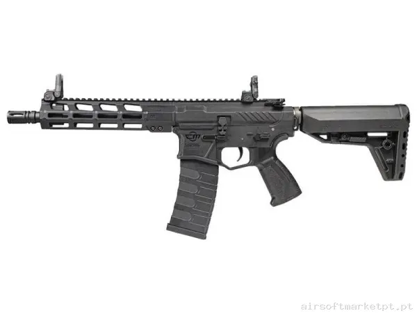 Réplica airsoft AEG M4 G&G Cm16 Batto negra — Rifles de Assalto (AR/M4/AK) — Airsoft Market PT