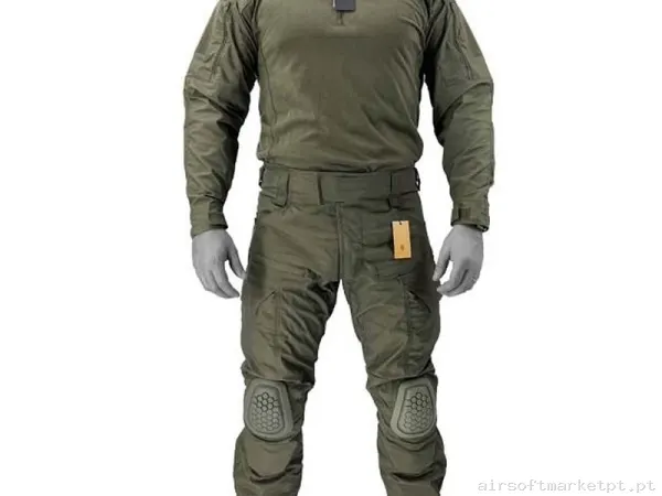 Uniforme Completo Con Rodilleras Conquer Ecr Ranger Green - XXL — Vestuário (Fardas) — Airsoft Market PT