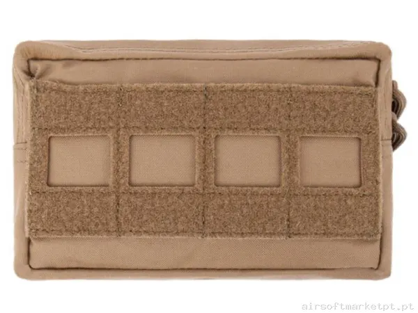 Pouch Multiusos Warrior Assault Laser Cut Small Horizontal C/MOLLE Delantero coyote tan — Coletes & Rigs — Airsoft Market PT