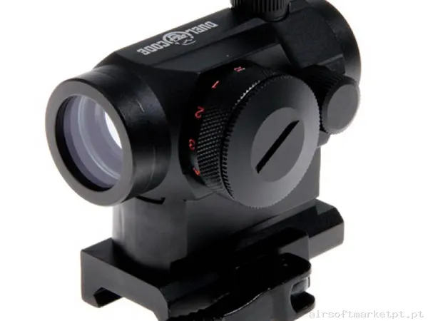 Mira Ponto vermelho T1 Duel Code G2 QD negro — Miras & Ópticas — Airsoft Market PT
