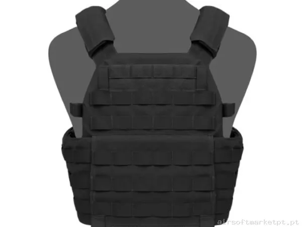 Colete Dcs Porta Placas Warrior Assault Releasable preto — Coletes & Rigs — Airsoft Market PT